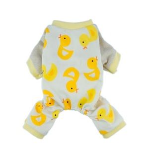 Cute Duck Dog/Cat Pajamas-Worn Once-Size Small🐾💛